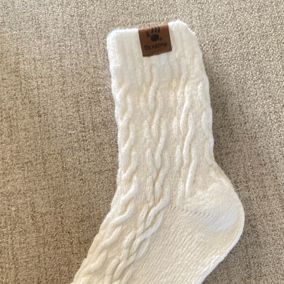 🪞 NWT bearpaw ultra super soft anklet crew ribbed socks women’s size sz 9-11 - Picture 5 of 5